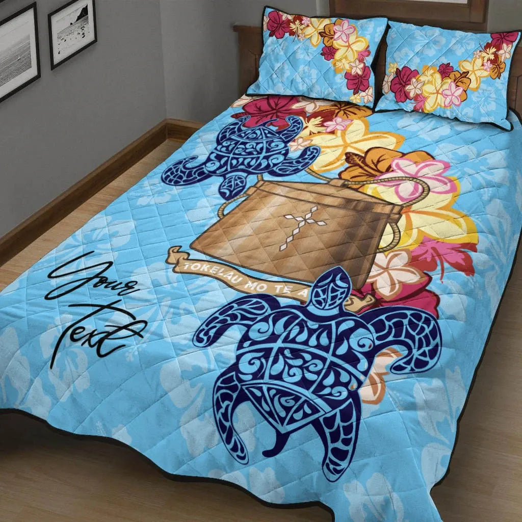 Tokelau Custom Personalised Quilt Bed Set - Tropical Style