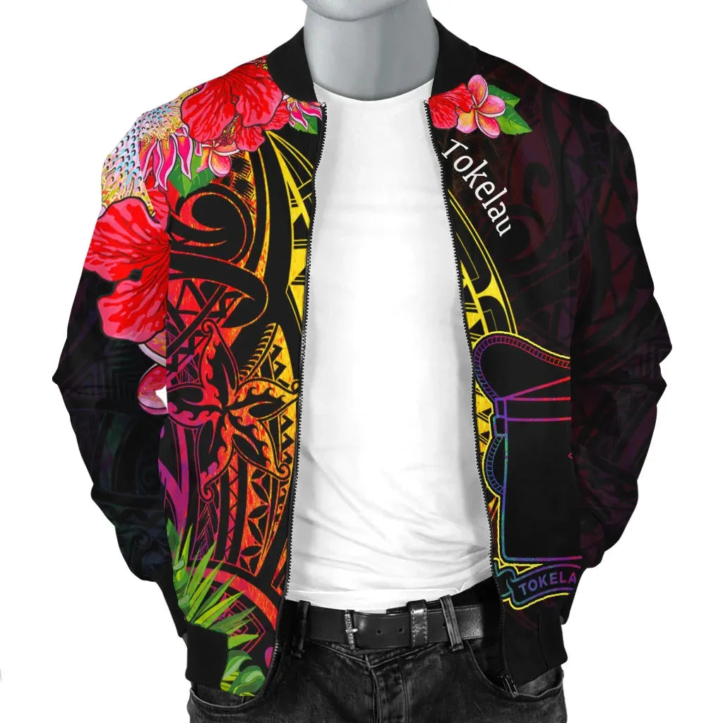 Tokelau Bomber Jacket - Tropical Hippie Style