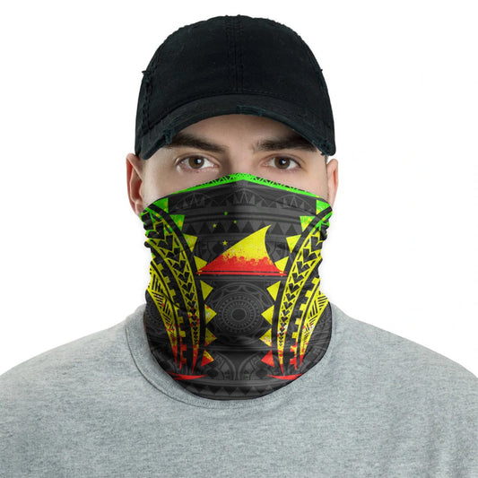 Tokelau Neck Gaiter - Tribal Pattern Reggae