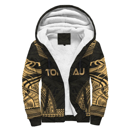 Tokelau Sherpa Hoodie - Polynesian Chief Gold Version