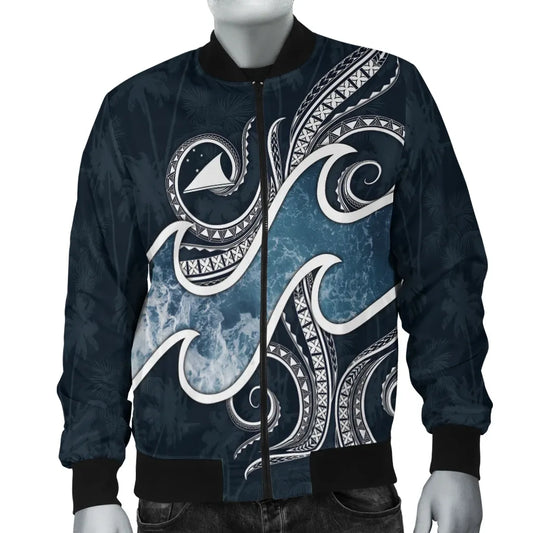 Tokelau Polynesian Bomber Jacket - Ocean Style