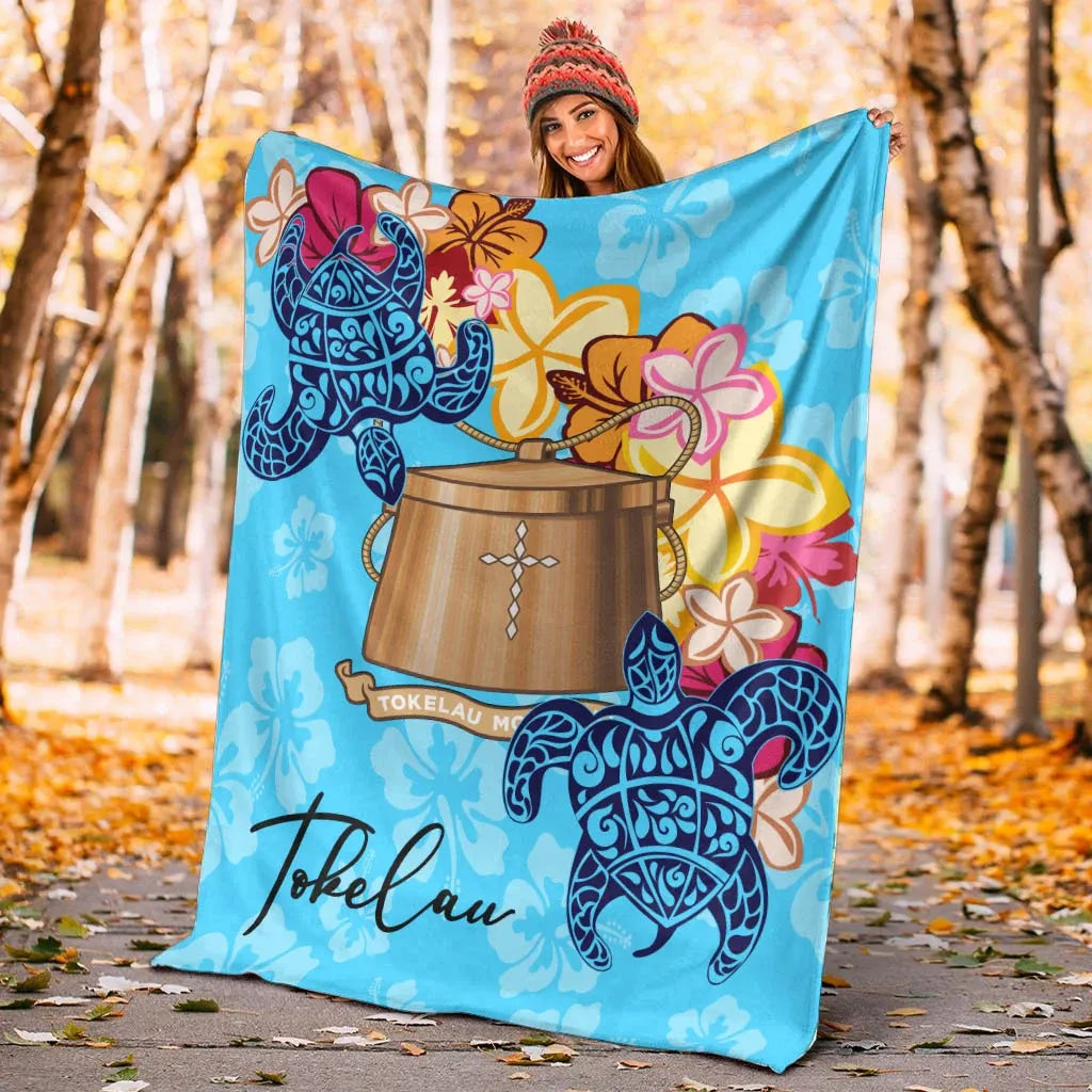 Tokelau Premium Blanket - Tropical Style