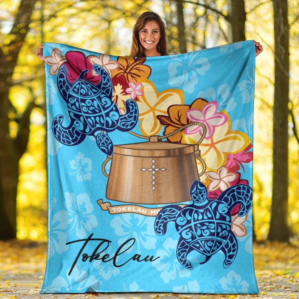 Tokelau Premium Blanket - Tropical Style
