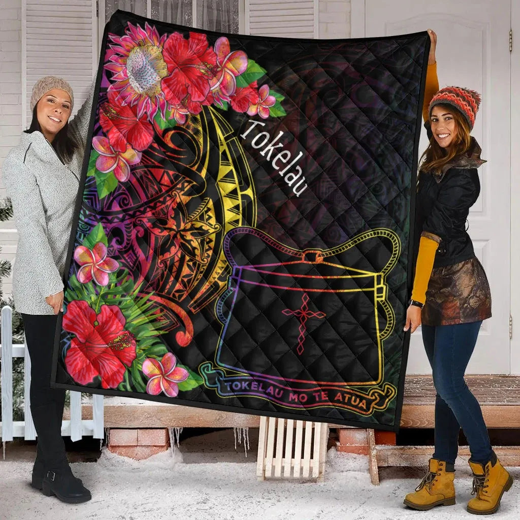 Tokelau Premium Quilt - Tropical Hippie Style