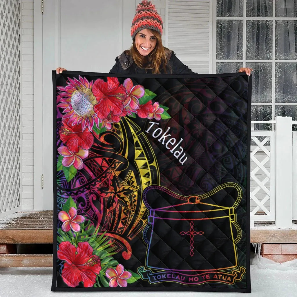 Tokelau Premium Quilt - Tropical Hippie Style