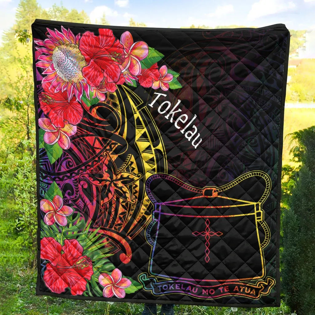 Tokelau Premium Quilt - Tropical Hippie Style