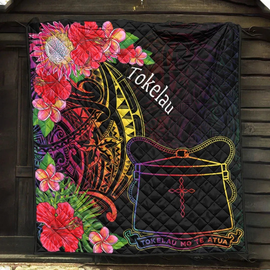 Tokelau Premium Quilt - Tropical Hippie Style