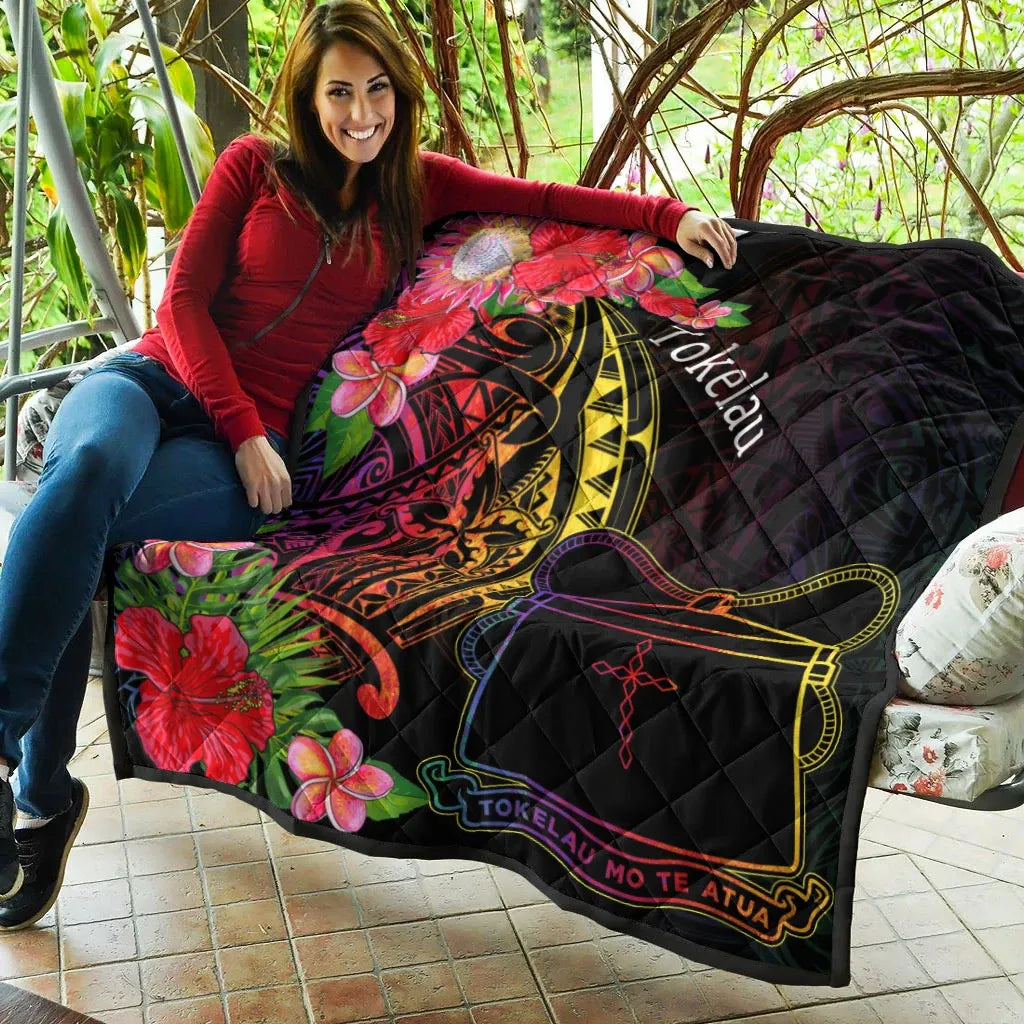 Tokelau Premium Quilt - Tropical Hippie Style