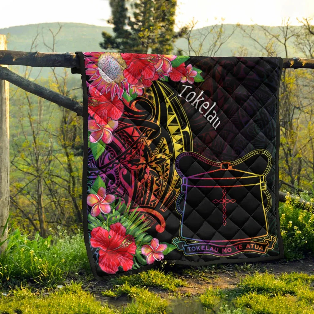 Tokelau Premium Quilt - Tropical Hippie Style