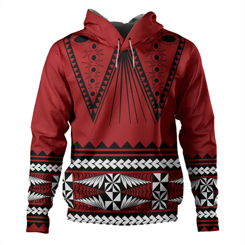 Tonga Hoodie Polynesia Island Ngatu Pattern Style