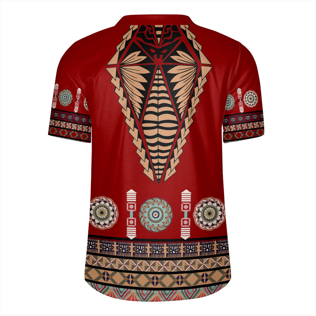 Tonga Rugby Jersey Ngatu Design Fabric