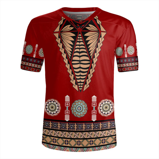 Tonga Rugby Jersey Ngatu Design Fabric