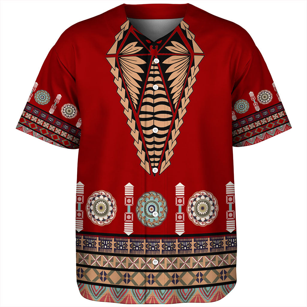 Tonga Baseball Shirt Ngatu Design Fabric