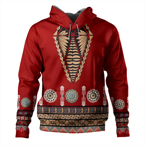 Tonga Hoodie Ngatu Design Fabric