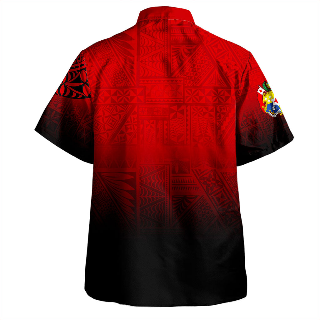 Tonga Hawaiian Shirt Tattoo Ngatu Coat Of Arms Tribal