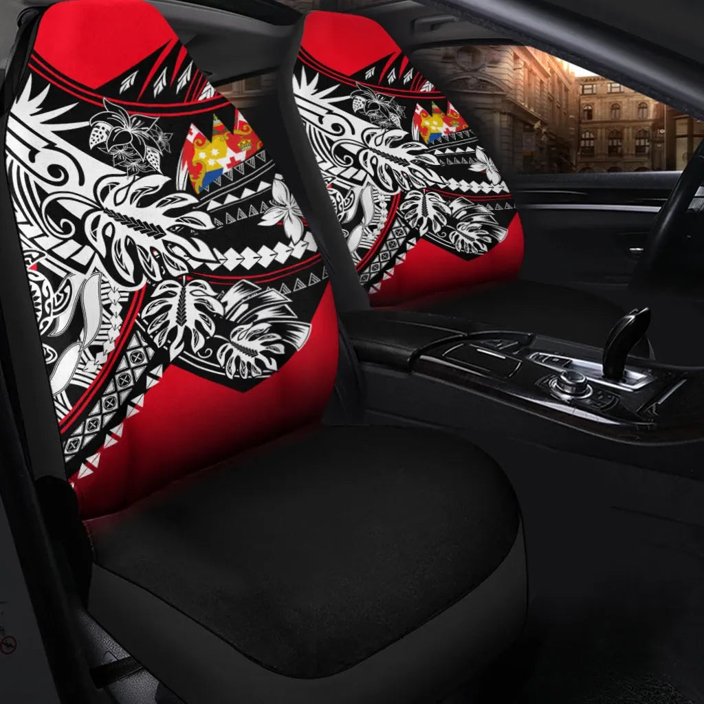 Tonga Car Seat Cover - Tribal Jungle Pattern