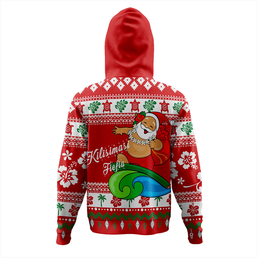 Tonga Hoodie Santa Claus Ho Ho Ho Christmas