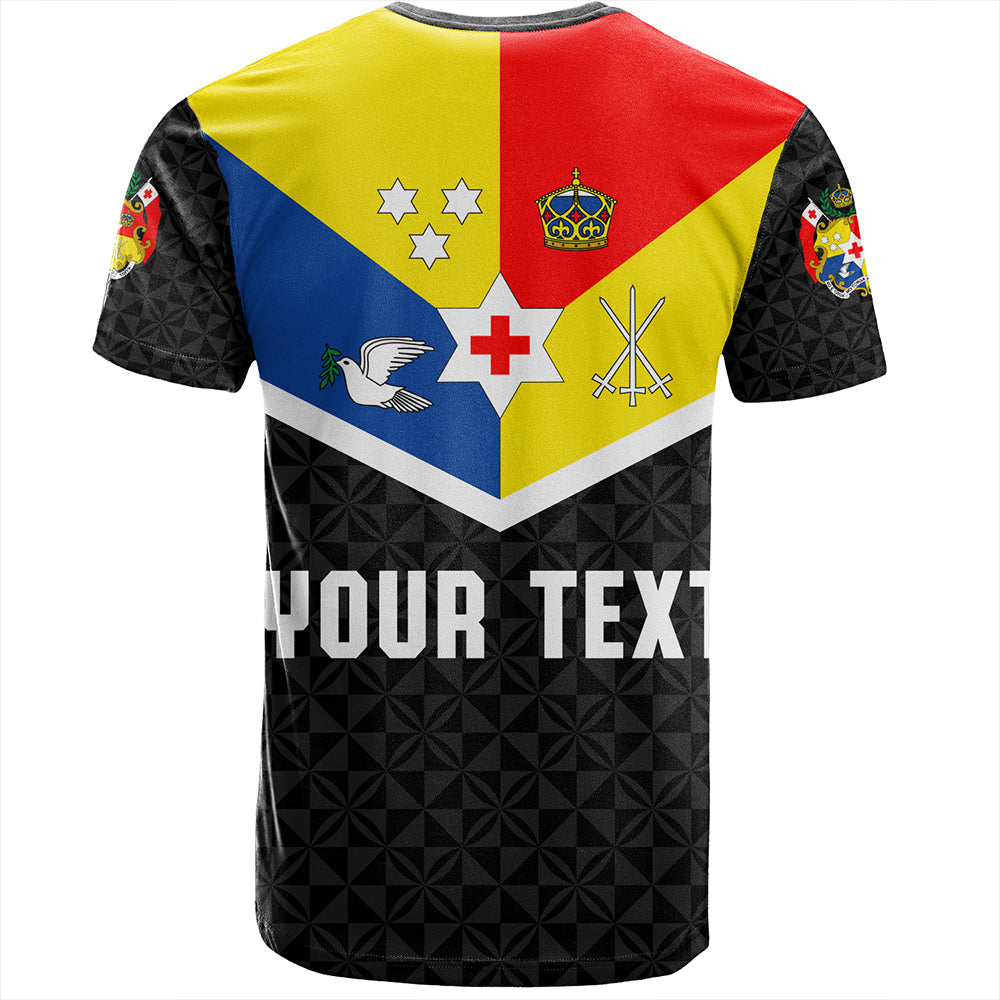 Tonga T-Shirt Custom Coat Of Arm Sport Style