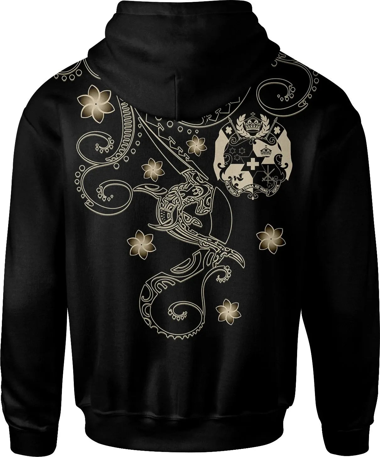 Tonga Custom Personalised Hoodie - Tonga Sea Life