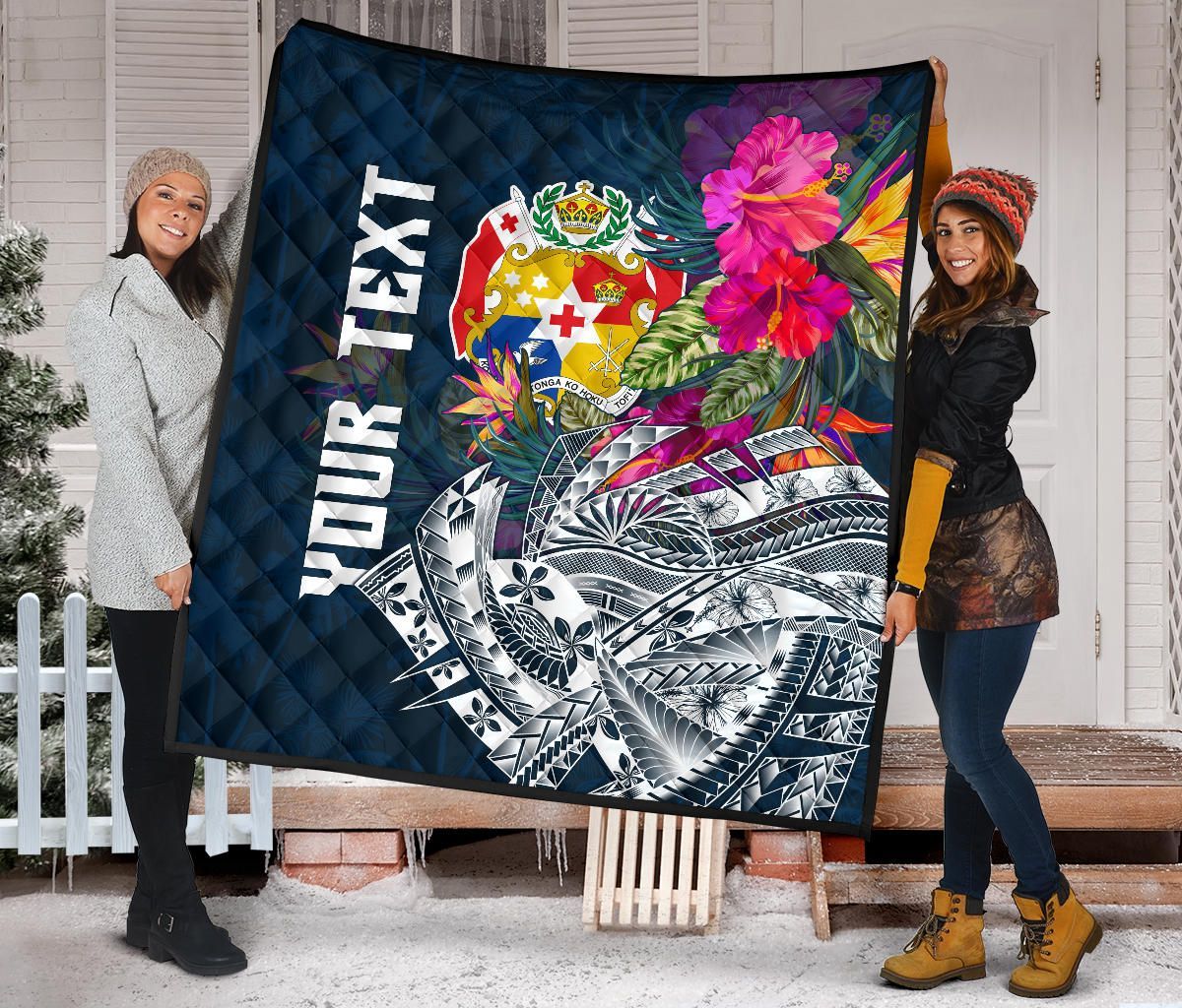 Tonga Custom Personalised Premium Quilt - Summer Vibes