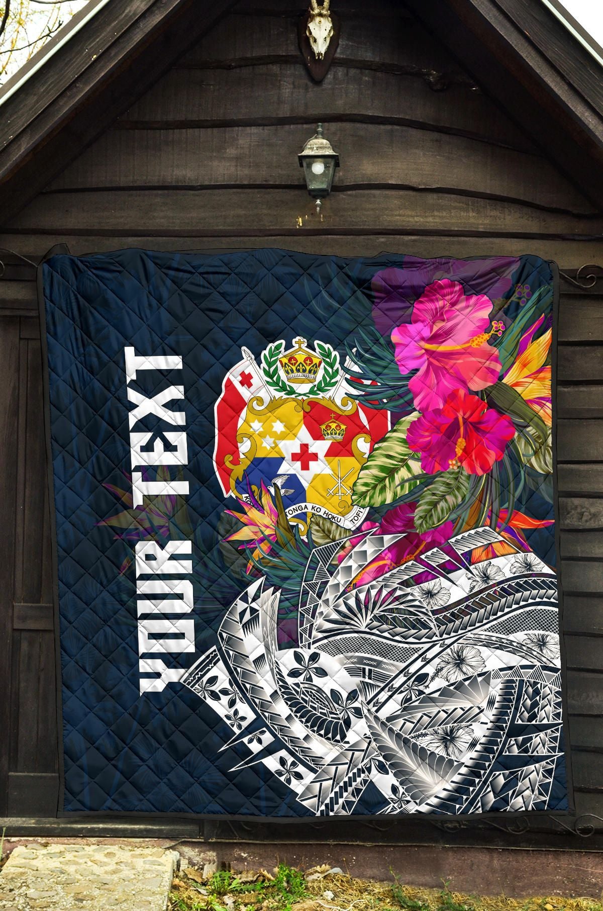 Tonga Custom Personalised Premium Quilt - Summer Vibes