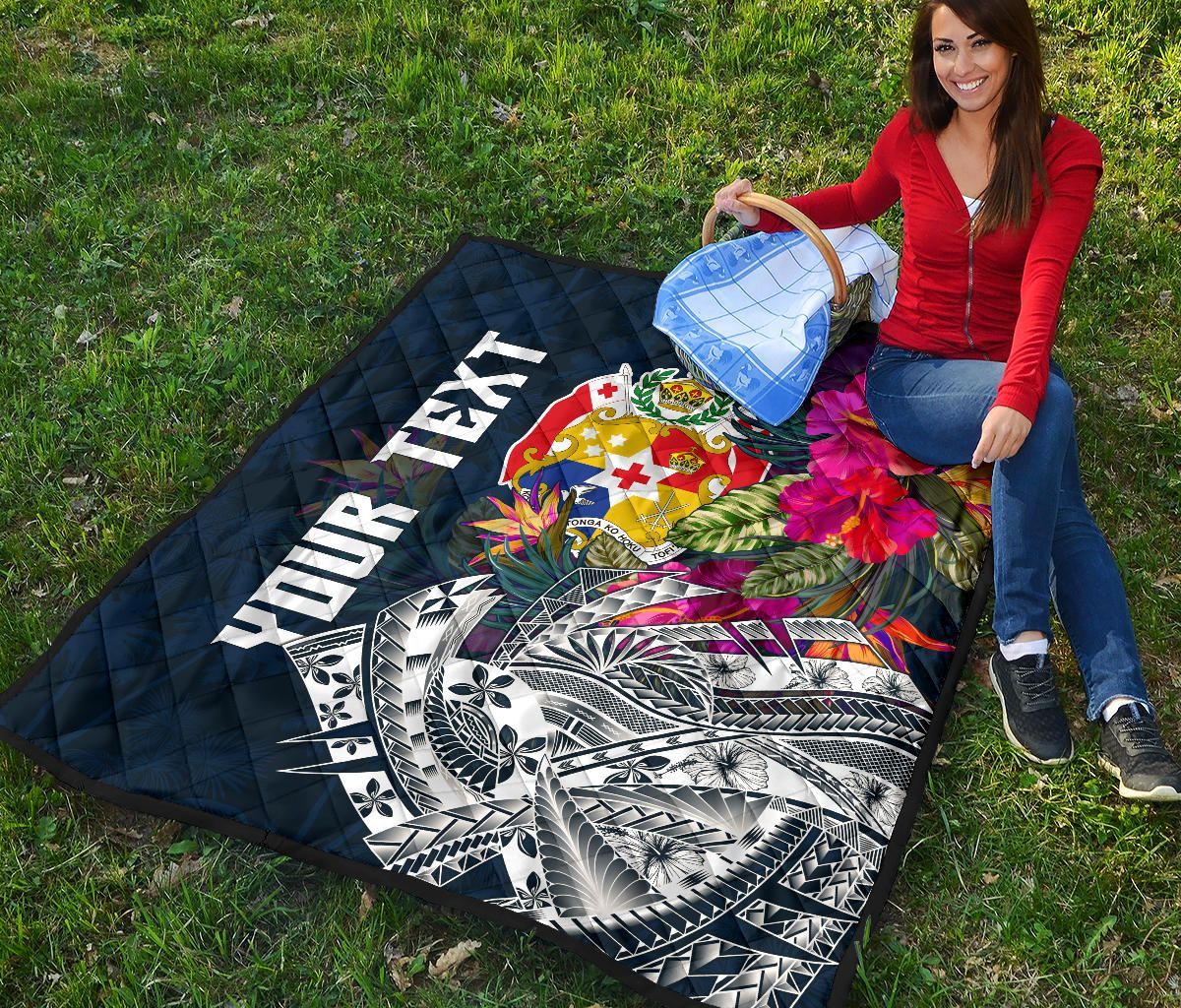 Tonga Custom Personalised Premium Quilt - Summer Vibes