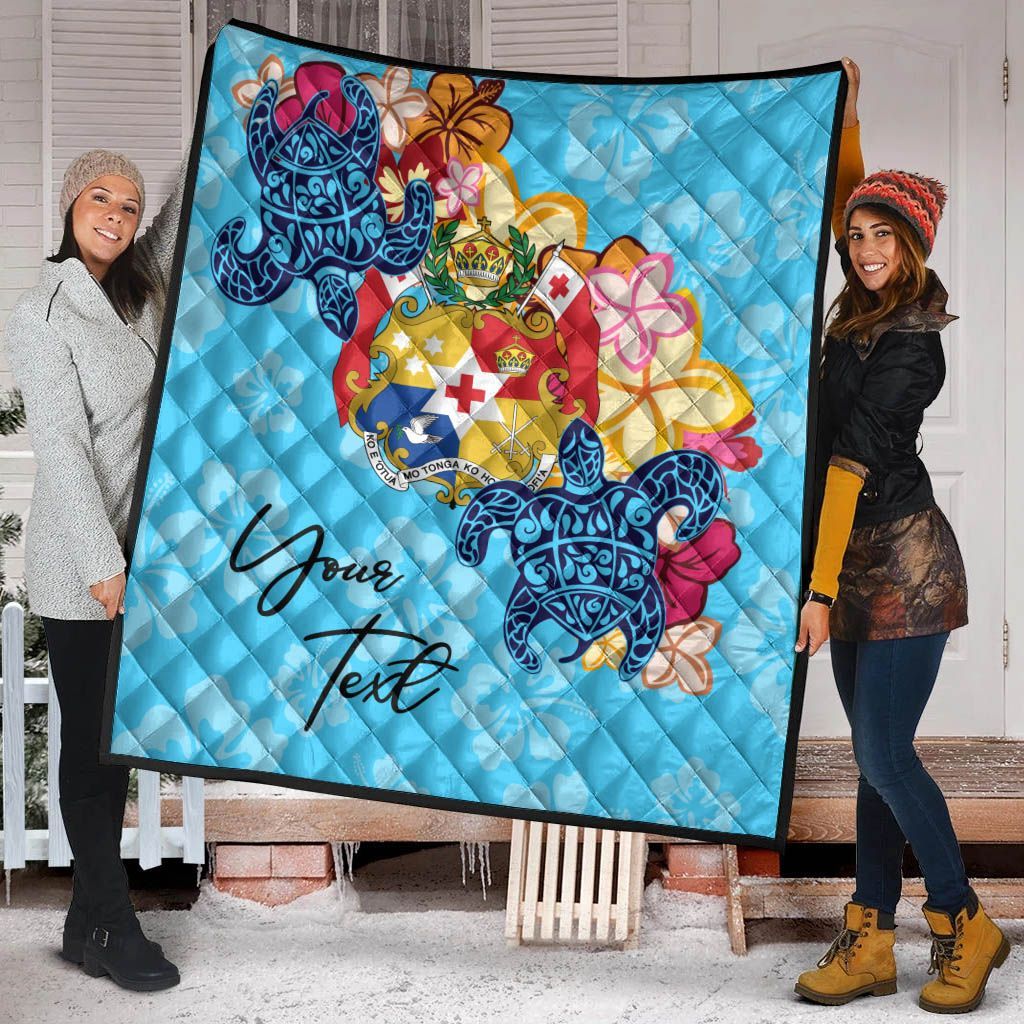 Tonga Custom Personalised Premium Quilt - Tropical Style