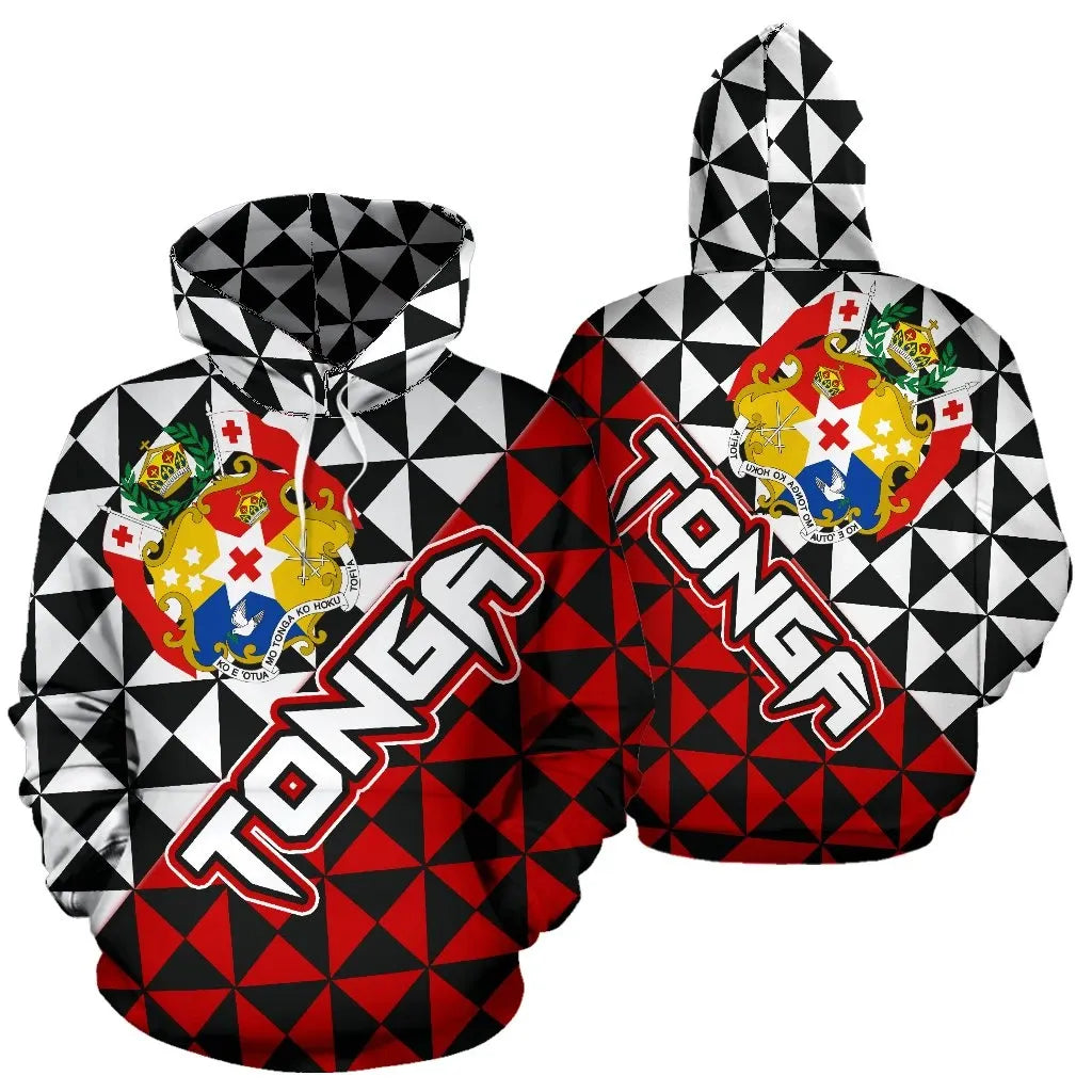 Tonga Hoodie - Tonga Coat Of Arms