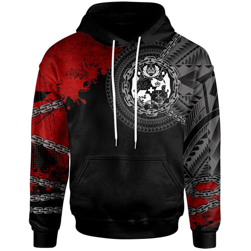 Tonga Hoodie - Polynesian Chain Style