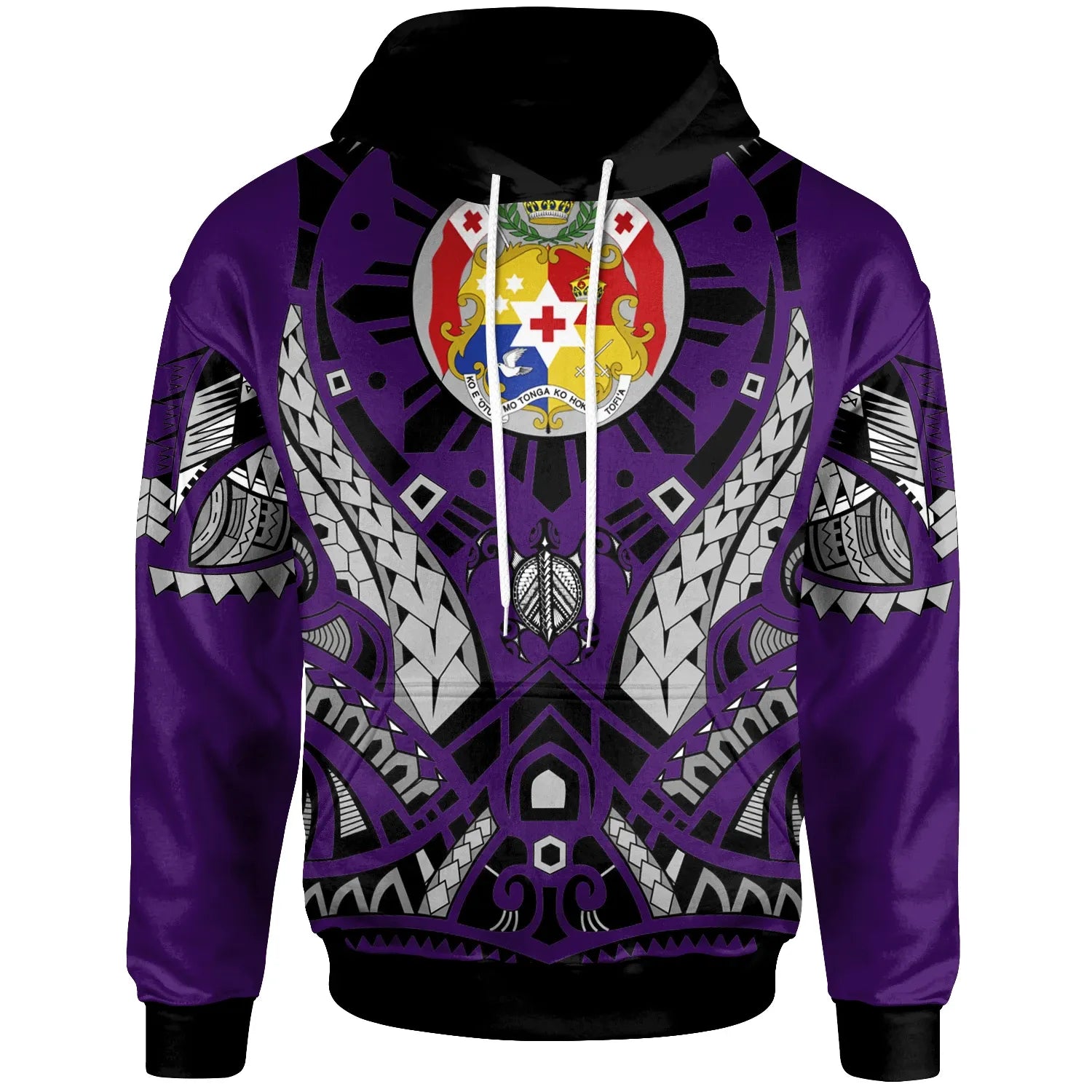 Tonga Hoodie - Tribal Sun Tattoo