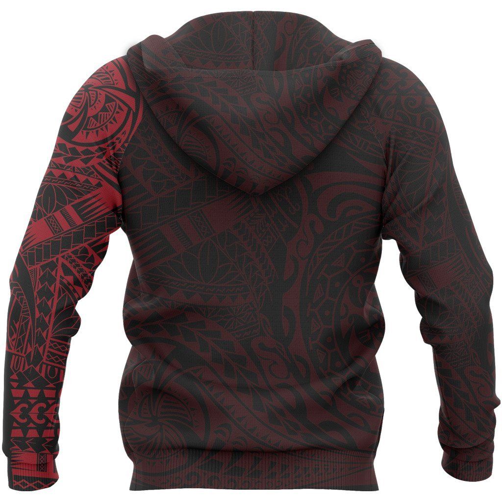 Tonga Hoodie - Tonga Coat Of Arms Polynesian Tattoo Style New Update