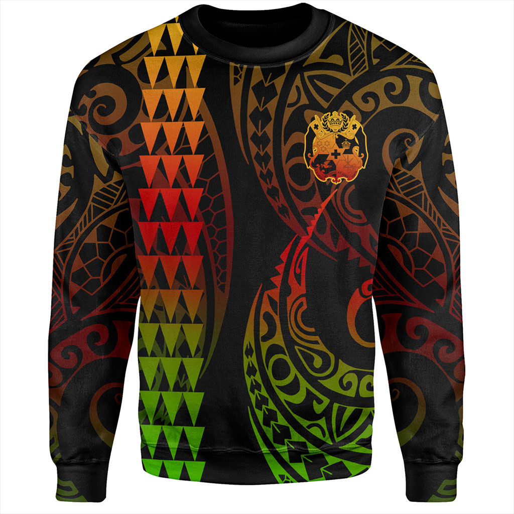 Tonga Sweatshirt Kakau Style