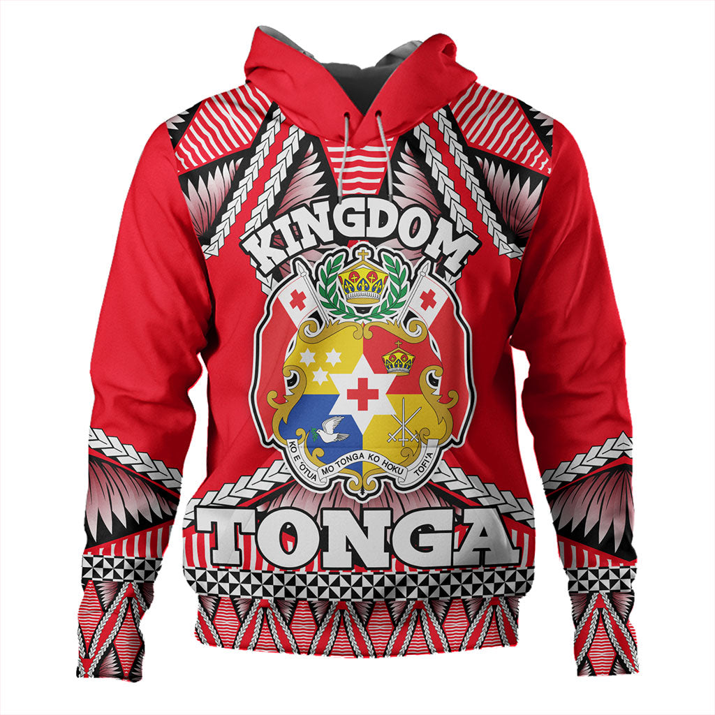 Tonga Hoodie Kingdom Ngatu Sport Style