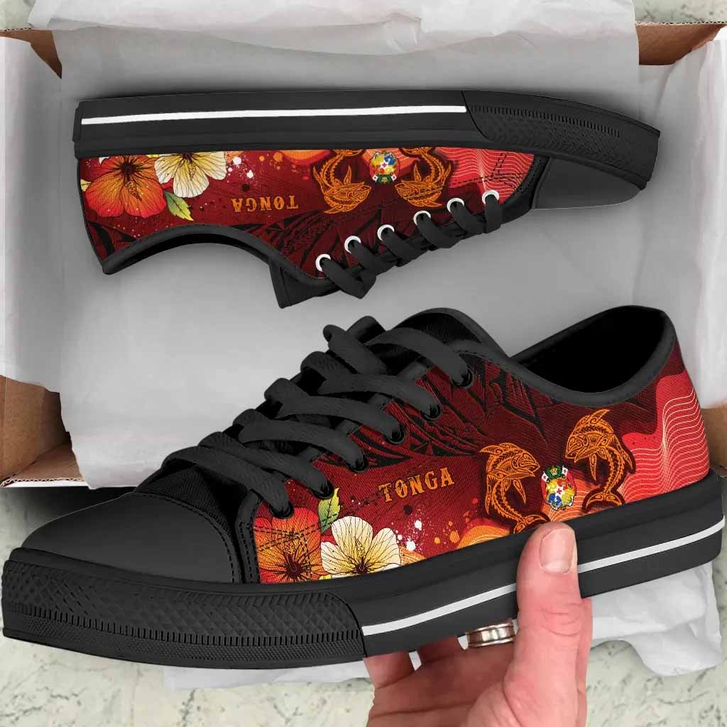 Tonga Low Top Shoes - Tribal Tuna Fish