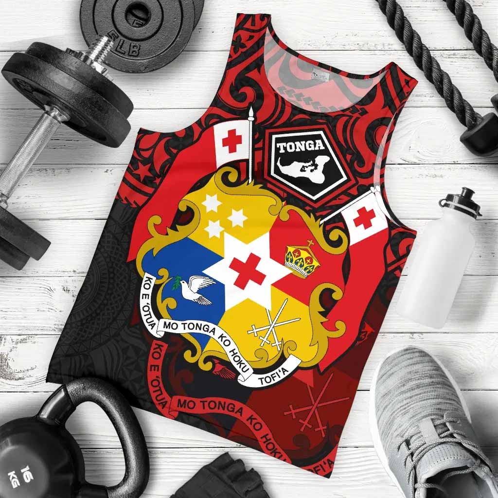 Tonga Men Tank Top - Tongan Pride