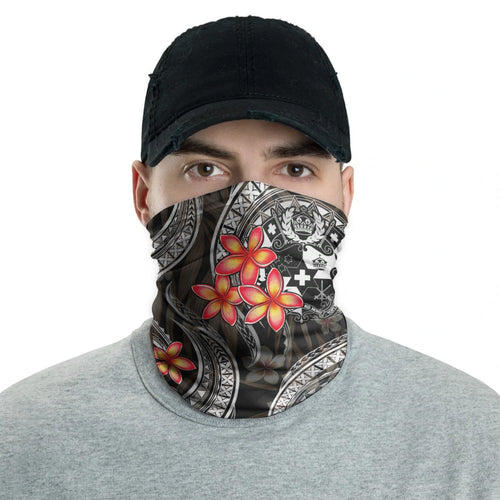 Tonga Neck Gaiter - Plumeria White