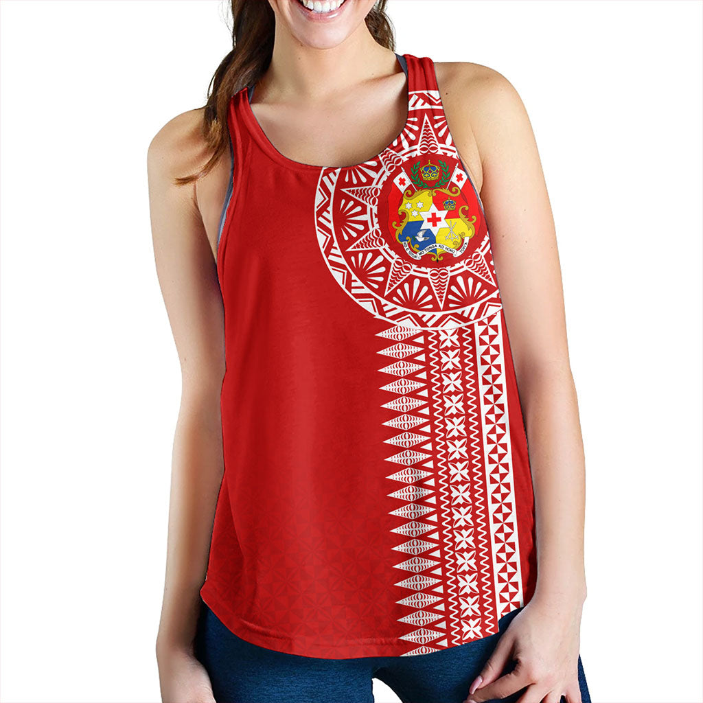 Tonga Women Tank Ngatu Tribal Pattern