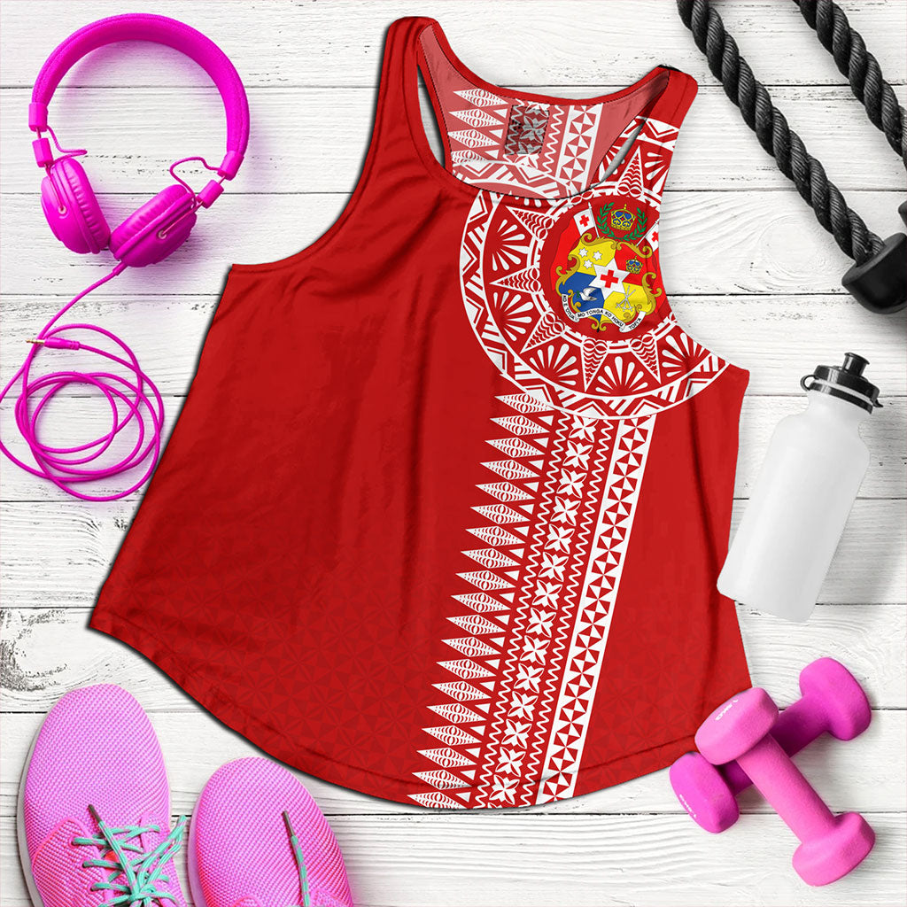 Tonga Women Tank Ngatu Tribal Pattern