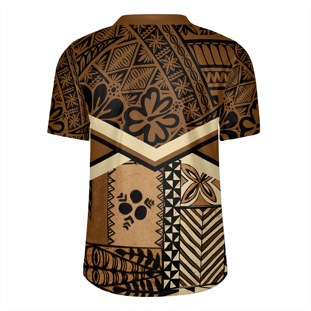 Tonga Rugby Jersey Ngatu Pattern Siapo