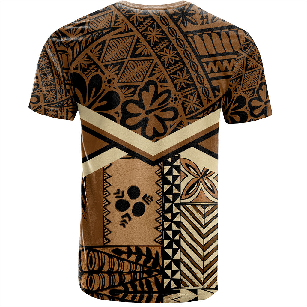 Tonga T-Shirt Ngatu Pattern Siapo