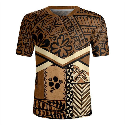 Tonga Rugby Jersey Ngatu Pattern Siapo