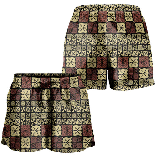 Tonga Women Shorts Ngatu Style