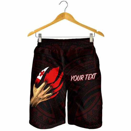Tonga Personalised Men Short - Tonga In Me (Red)