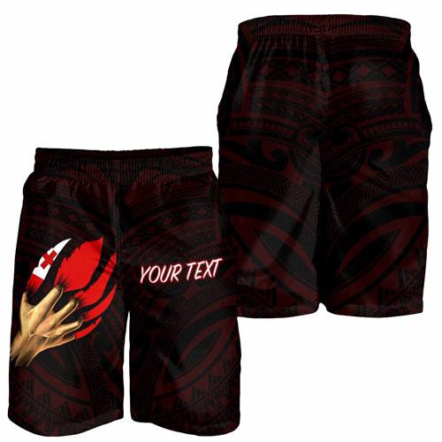 Tonga Personalised Men Short - Tonga In Me (Red)