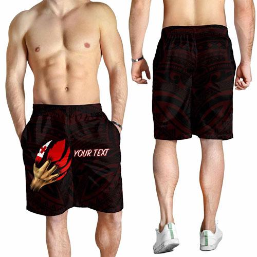 Tonga Personalised Men Short - Tonga In Me (Red)