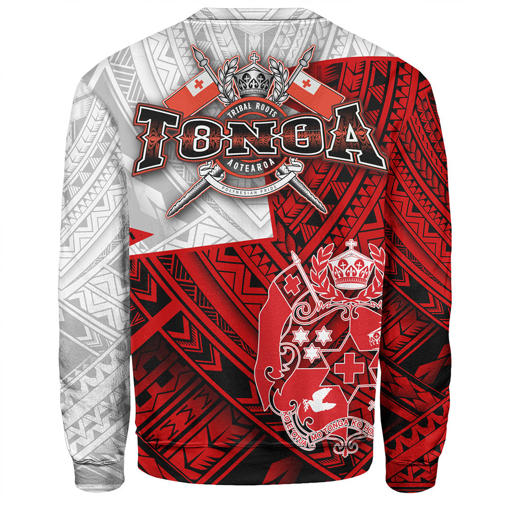 Tonga Sweatshirt Polynesian Tattoo Tribal Roots