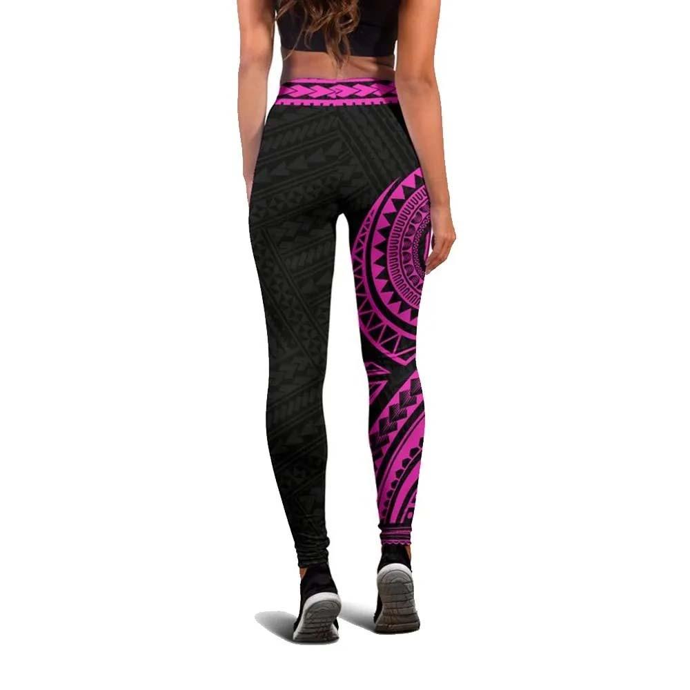 Tonga Polynesian 6th Legging (Pink)