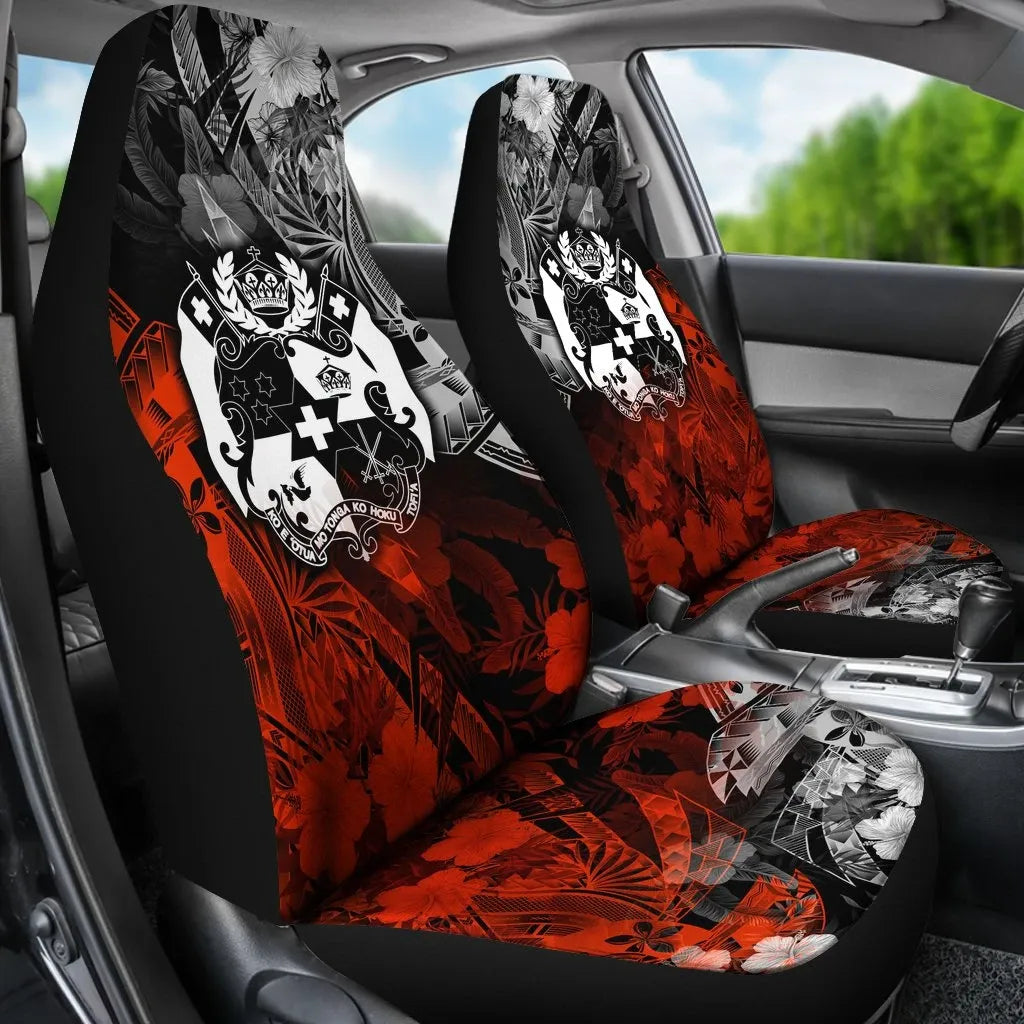 Tonga Polynesian Car Seat Cover - Vintage Polynesian Style25