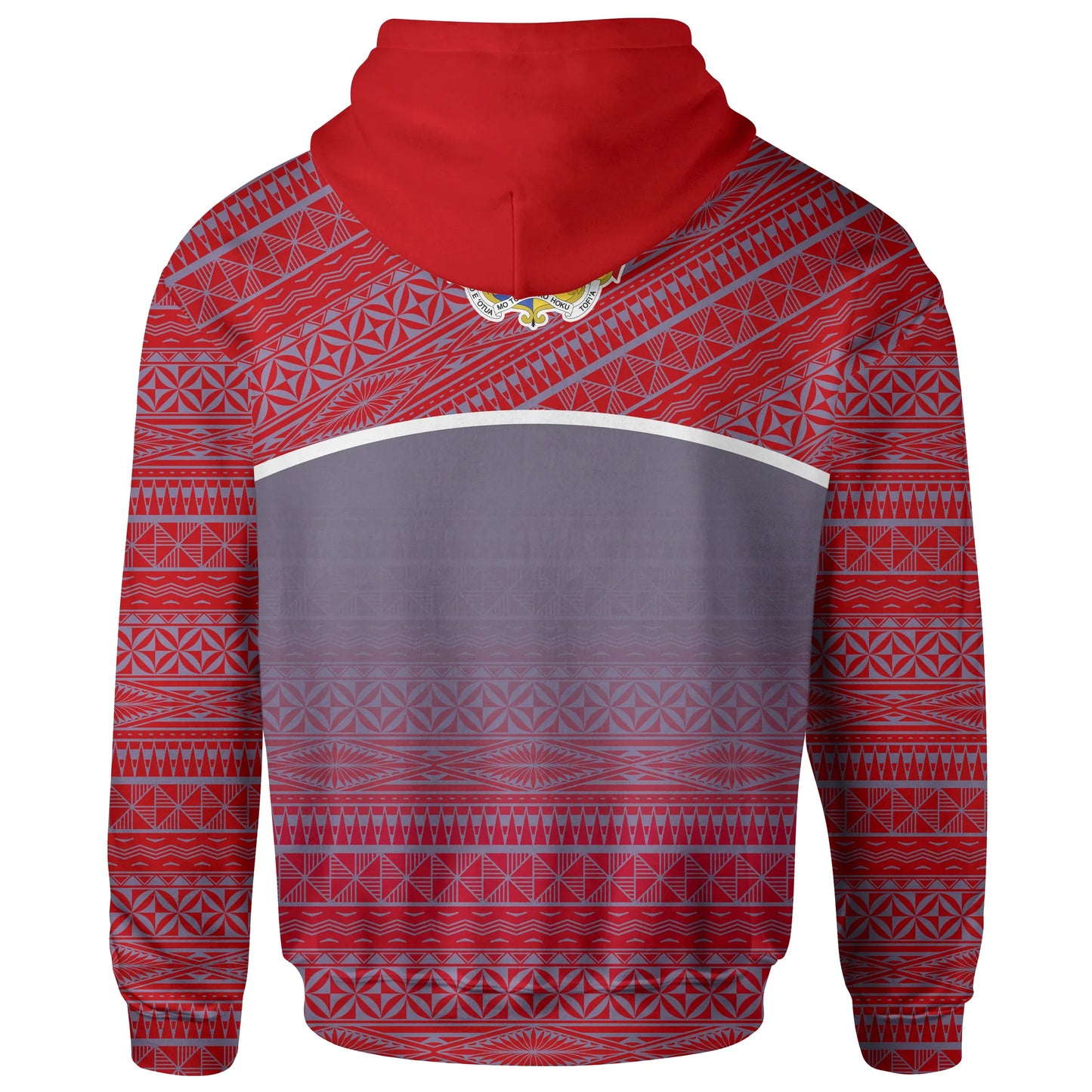 Tonga Polynesian Hoodie - White Tattoo