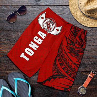 Tonga Polynesian Men Shorts - Tonga Wings